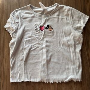 Baby blue Disney top